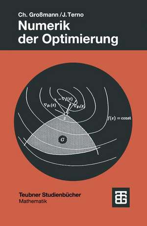 Numerik der Optimierung de Christian Großmann