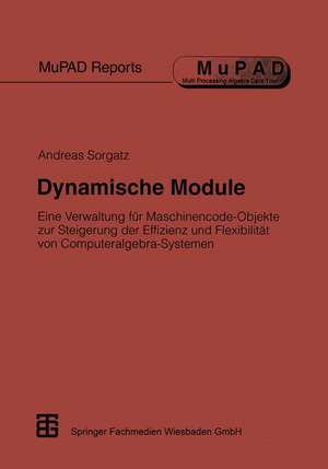 Dynamische Module: Eine Verwaltung für Maschinencode-Objekte zur Steigerung der Effizienz und Flexibilität von Computeralgebra-Systemen de Andreas Sorgatz