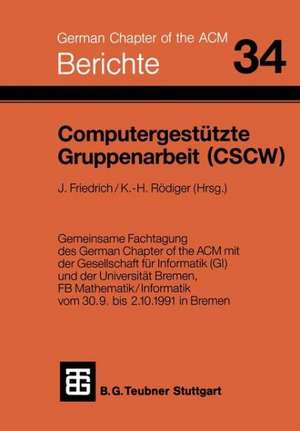 Computergestützte Gruppenarbeit (CSCW) de Friedrich