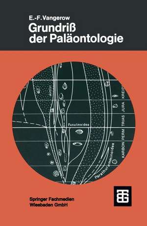 Grundriß der Paläontologie de Ernst-Friedrich Vangerow