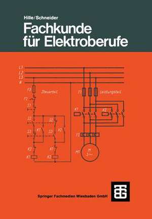 Fachkunde für Elektroberufe de Wilhelm Hille