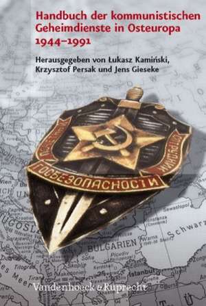 Handbuch Der Kommunistischen Geheimdienste in Osteuropa 1944-1991: Lehrjahre in Deutschland 1930-1933. Aus Dem Hebraischen Von Liliane Meilinger de Lukasz Kaminski