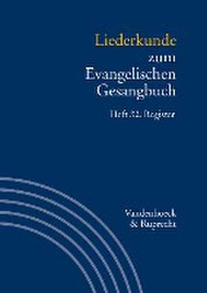 Liederkunde zum Evangelischen Gesangbuch. Register de Martin Evang