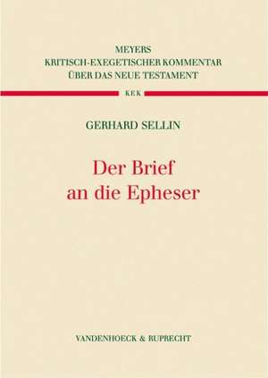 Der Brief an Die Epheser: Liber Sapientiae Salomonis de Gerhard Sellin