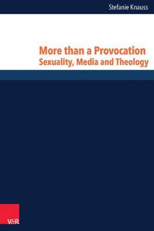 More Than a Provocation: Sexuality, Media and Theology de Stefanie Knauss