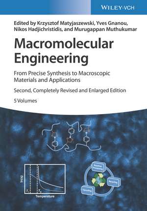 Macromolecular Engineering 2e – From Precise Synthesis to Macroscopic Materials and Applications de K Matyjaszewski