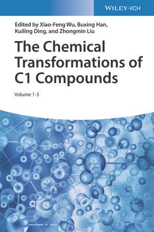 The Chemical Transformations of C1 Compounds 3 Volumes de X–F Wu