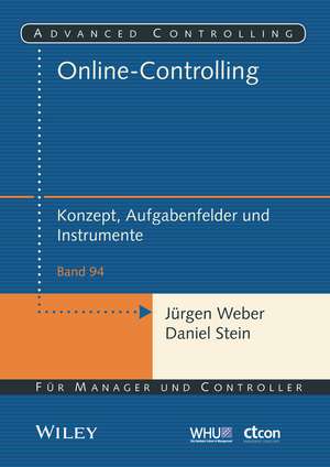 Online–Controlling: Konzept, Aufgabenfelder und Instrumente de Jürgen Weber