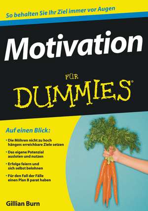 Motivation für Dummies de G Burn