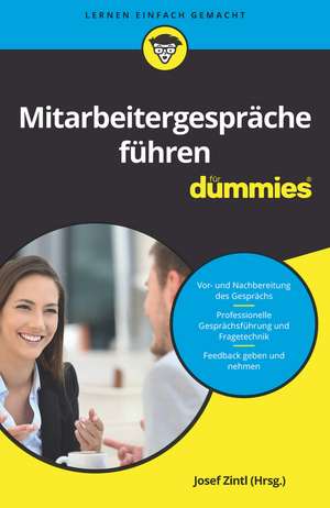 Mitarbeitergespräche führen für Dummies de J Zintl