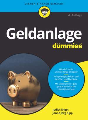 Geldanlage f&uuml;r Dummies de Judith Engst