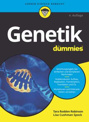 Genetik für Dummies 4e de TR Robinson