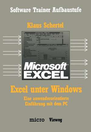 Excel unter Windows: Eine anwenderorientierte Einführung mit dem PC de Klaus Schertel