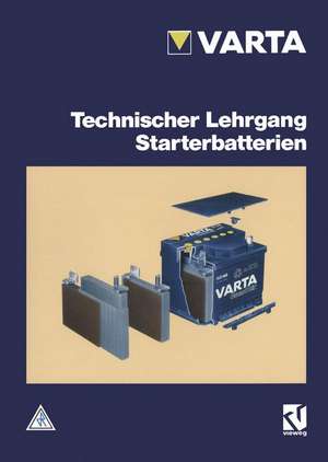 Technischer Lehrgang Starterbatterien de J.C.F. van der Meer