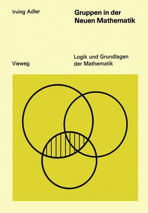 Gruppen in der Neuen Mathematik: Eine elementare Einführung in die Theorie mathematischer Gruppen an Hand einfacher Beispiele de Irving Adler