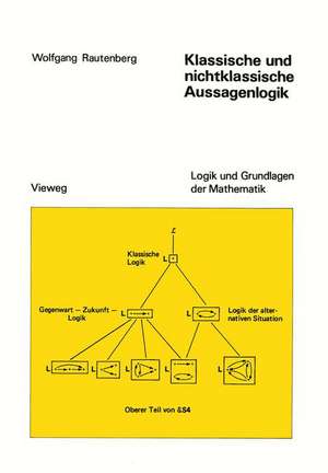 Klassische und nichtklassische Aussagenlogik de Wolfgang Rautenberg