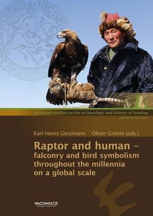 Raptor and human de Karl-Heinz Gersmann