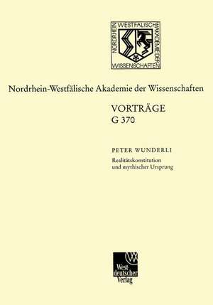 Realitätskonstitution und mythischer Ursprung: Zur Entwicklung der italienischen Schriftsprache von Dante bis Salviati de Peter Wunderli