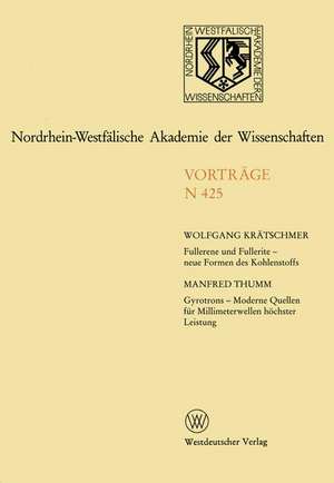 Nordrhein-Westfälische Akademie der Wissenschaften: Natur-, Ingenieur- und Wirtschaftswissenschaften de Wolfgang Kratschmer