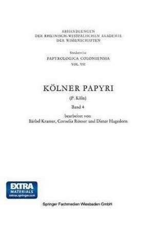 Kölner Papyri de P. Köln