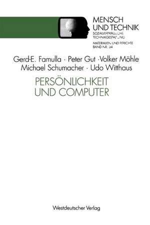 Persönlichkeit und Computer de Famulla Gerd-Ewald