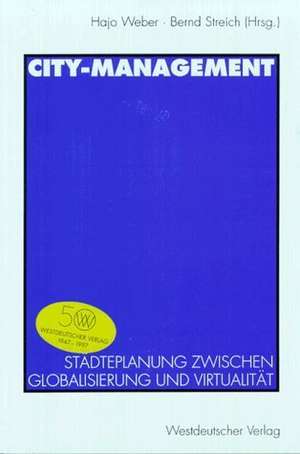 City-Management: Städteplanung zwischen Globalisierung und Virtualität de Hajo Weber