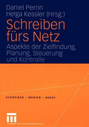 Schreiben fürs Netz: Aspeke der Zielfindung, Planung, Steuerung und Kontrolle de Daniel Perrin