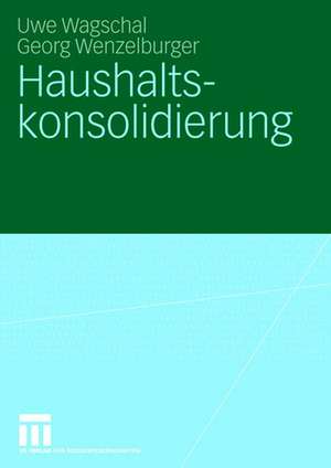 Haushaltskonsolidierung de Uwe Wagschal