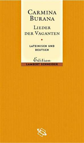 Carmina Burana de Reinhard Düchting