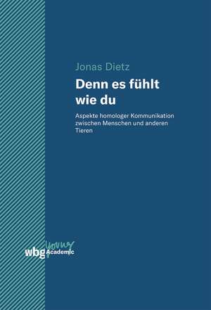 Denn es fühlt wie du de Jonas Dietz