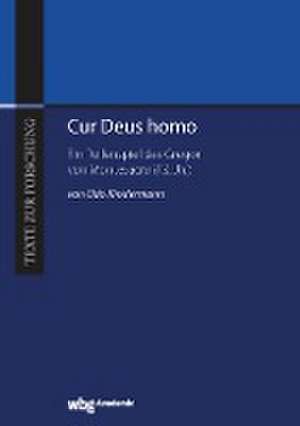 Cur Deus homo de Udo Kindermann