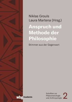 Anspruch und Methode der Philosophie de Laura Martena