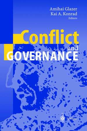 Conflict and Governance de Amihai Glazer