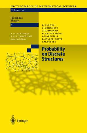 Probability on Discrete Structures de Harry Kesten