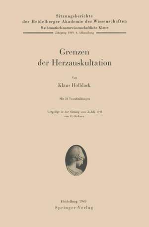 Grenzen der Herzauskultation de K. Holldack