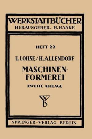 Maschinenformerei de H. Allendorf