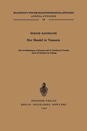 Der Handel in Tanzania de W. Kainzbauer