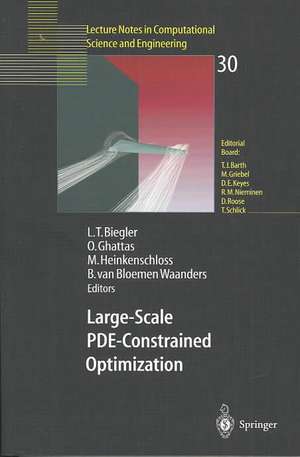 Large-Scale PDE-Constrained Optimization de Lorenz T. Biegler