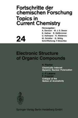 Electronic Structure of Organic Compounds de Kendall N. Houk