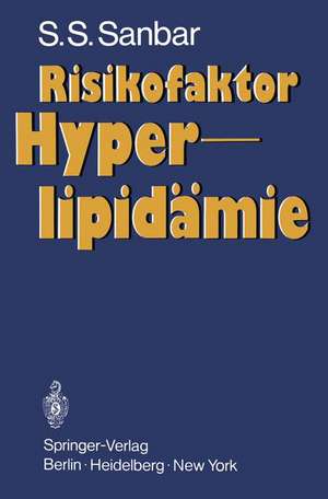 Risikofaktor Hyperlipidämie de S. S. Sanbar