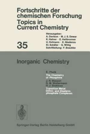 Inorganic Chemistry de E. Fluck