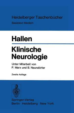 Klinische Neurologie de P. Marx