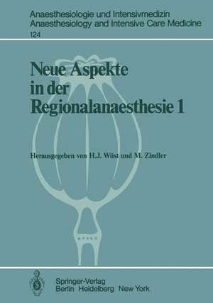 Neue Aspekte in der Regionalanaesthesie 1: Wirkung auf Herz, Kreislauf und Endokrinium. Postoperative Periduralanalgesie de H. J. Wüst