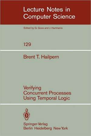 Verifying Concurrent Processes Using Temporal Logic de B. T. Hailpern