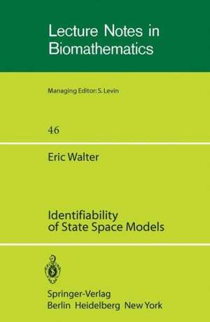 Identifiability of State Space Models: with applications to transformation systems de E. Walter