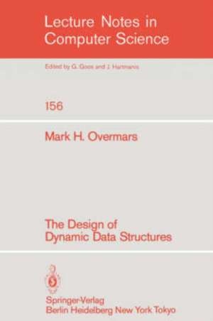 The Design of Dynamic Data Structures de Mark H. Overmars