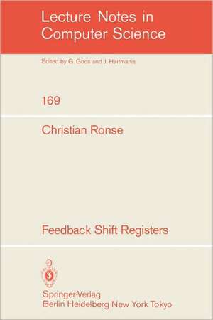 Feedback Shift Registers de Christian Ronse