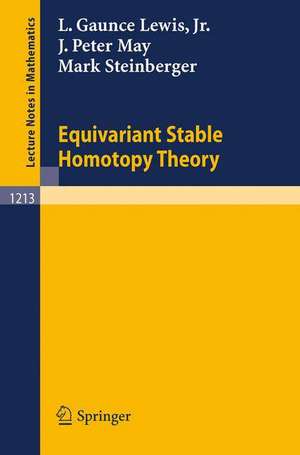 Equivariant Stable Homotopy Theory de J.E. McClure