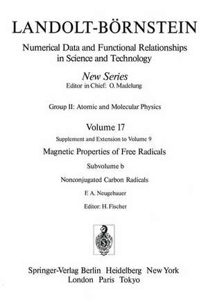 Nonconjugated Carbon Radicals / Nicht-konjugierte Kohlenstoff-Radikale de F.A. Neugebauer