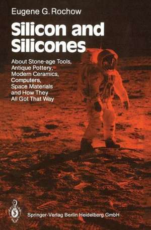 Silicon and Silicones: About Stone-age Tools, Antique Pottery, Modern Ceramics, Computers, Space Materials and How They All Got That Way de Eugene G. Rochow